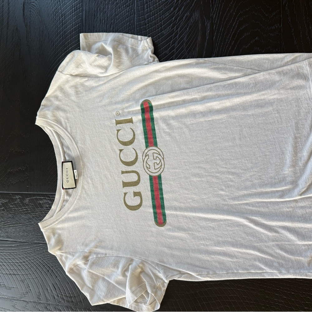 Gucci White T-Shirt for Men